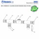 CLIP MASA TRANSFORMADOR ENCENDIDO SGB 400-610 E