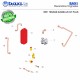 INTERRUPTOR BIPOLAR GRIS LAIA/GAVINA GTI (3uds)