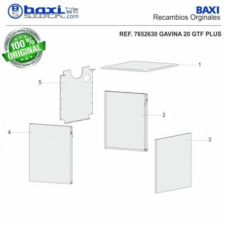 TAPA SUPERIOR LAIA GTI / GTIF CONFORT