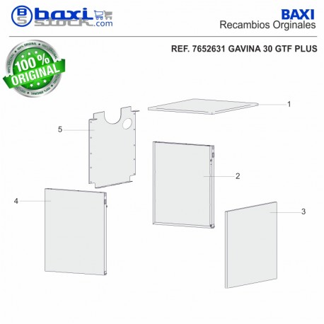 TAPA SUPERIOR LAIA GTI / GTIF CONFORT