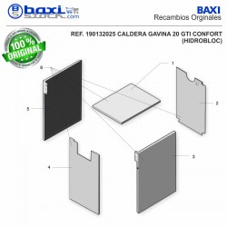 INTERCAMBIADOR GAVINA 20 PLACAS