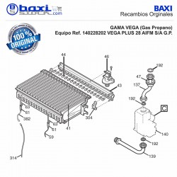 BRIDA UNIÓN COLECTOR DE GAS VEGA PLUS