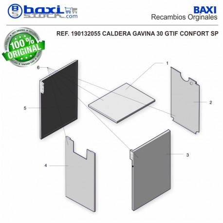 TAPA SUPERIOR LAIA GTI / GTIF CONFORT