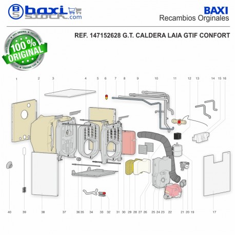 TAPA SUPERIOR LAIA GTI / GTIF CONFORT