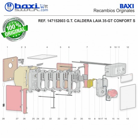 TAPA FRONTAL CUADRO CONTROL LAIA GT S