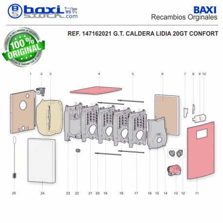 SOPORTE CUADRO DE CONTROL LIDIA GT IZQUIERDO