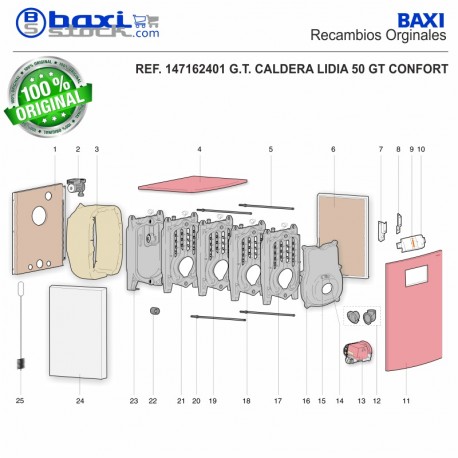 SOPORTE CUADRO DE CONTROL LIDIA GT IZQUIERDO