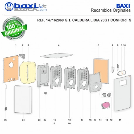 PANEL SUPERIOR LIDIA 20 GT-GTF CONFORT S