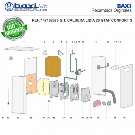 CUADRO CONTROL CC-210/212 SE SIN MANDO LAIA GT/GTA