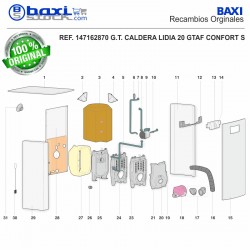 PANEL FRONTAL LIDIA 20-30 GTA-GTAF CONFORT S