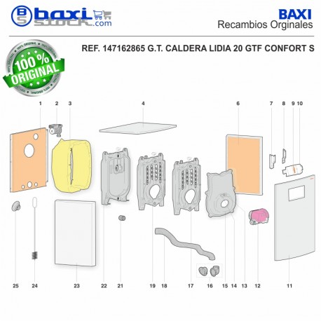 LATERAL DCHO LIDIA 20 GTF CONFORT S