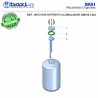 PLETINA CON VAINA Y TUBO PLÁSTICO 150L (2 BOCAS)