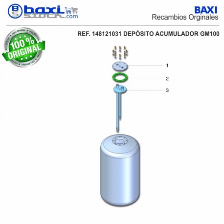 JUNTA DEPÓSITOS ACUMULADORES INOX