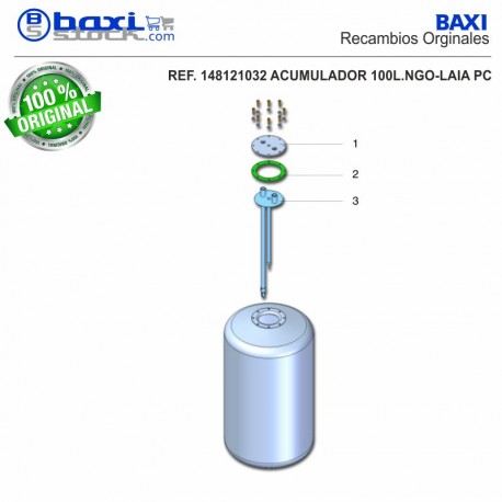 JUNTA DEPÓSITOS ACUMULADORES INOX