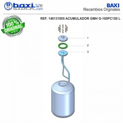 JUNTA DEPÓSITOS ACUMULADORES INOX