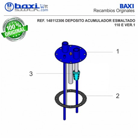 JUNTA DEPÓSITOS ACUMULADORES INOX