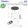 FUJÓMETRO BG CHECH DN20 FST