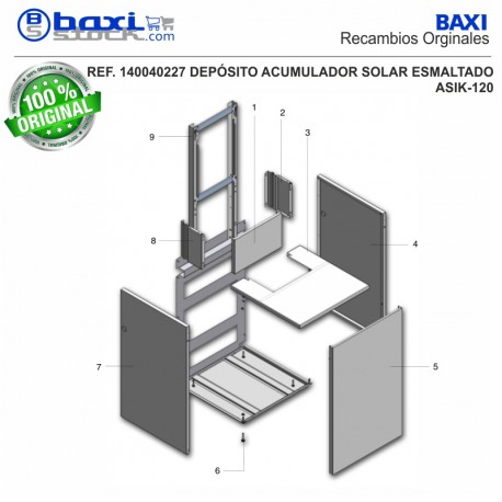 ENVOLVENTE FRONTAL KIT SOLAR VICTORIA 24/24