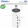 CONTRABRIDA ACUMULADOR AS 800/200C, AS 1000/250C