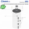 CONTRABRIDA ACUMULADOR AS 800/200C, AS 1000/250C