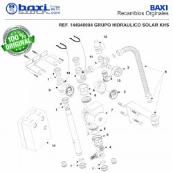 RÁCORD COMPRESIÓN 22MM KHS (4 UDS.)