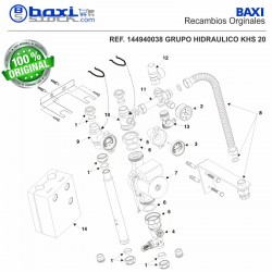 RÁCORD COMPRESIÓN 22MM KHS (4 UDS.)