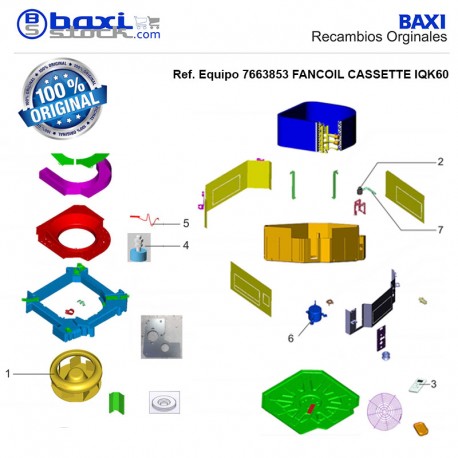 EXTENSION PLACA IQK60-70-110