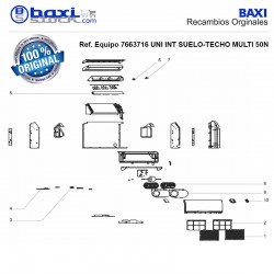 VOLUTA SUPERIOR VENTILADOR INTERIOR SUELO-TECHO