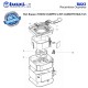 CONDENSADOR MOTOR VENTILADOR UNIDAD INTERIOR CASSETTE-SUELO-