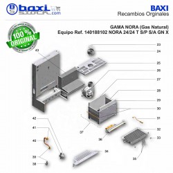 KIT DE EVACUACIÓN DE HUMOS NORA T