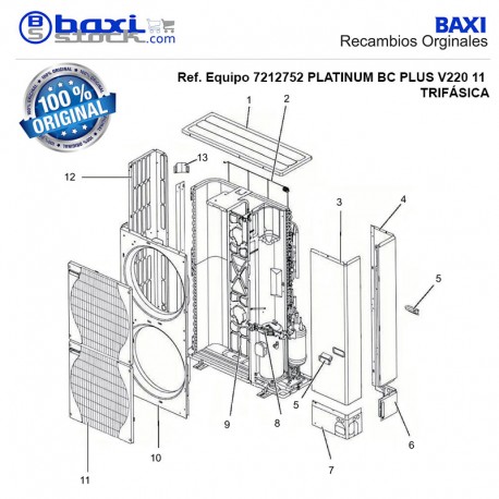 PANEL MANTENIMIENTO BC 11-16 PLUS