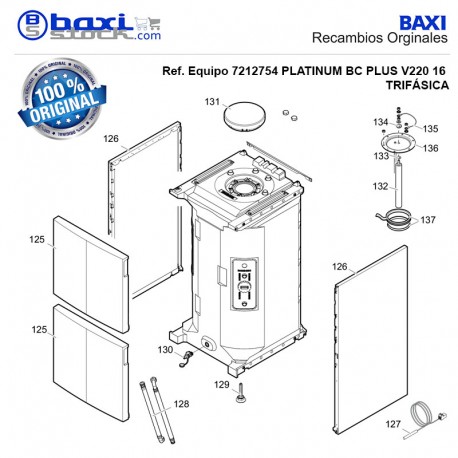 SOPORTE VÁLVULA BC PLUS