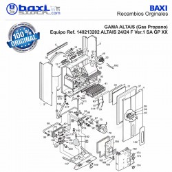 TUBO BOMBA-INTERCAMBIADOR ALTAIS 24/24F