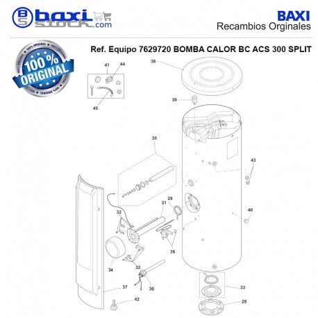 JUNTA COMPRESOR BC ACS SPLIT (3ud)