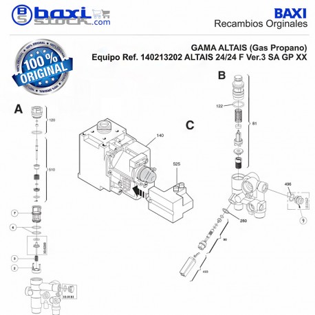 TRANSFORMADOR ENCENDIDO CONECTOR ANSTOSS (HONEY)L:400 ALTAIS