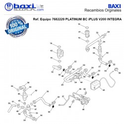 TUBO V3V/RETORNO DE CALEFACCIÓN BC INTEGRA