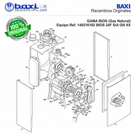 ADAPTADOR SALIDA HUMOS BIOS/PLATINUM COMPACT