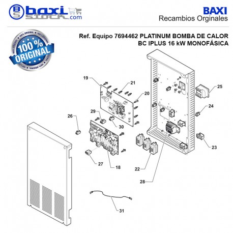 ABRAZADERA CABLE MODULO INTERIOR BC