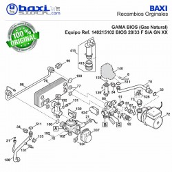 VÁLVULA DE SEGURIDAD 3 BAR NOVANOX/PLATINUM COMPACT