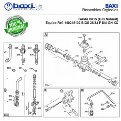 TUBO CONEXIÓN BIOS 24/28F -28/33F