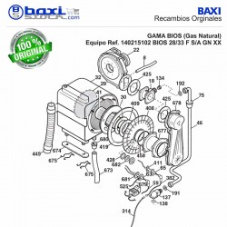 TAPA VENTILADOR/INTERCAMBIADOR BIOS