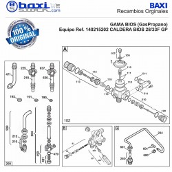 CONJUNTO INTERNO ACS ALTAIS/DEIMOS