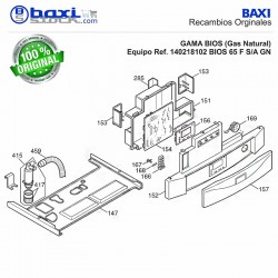 TAPA FRONTAL CUADRO CONTROL BIOS 65F