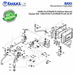 TUBO BOMBA-INTERCAMBIADOR PLATINUM MAX PLUS