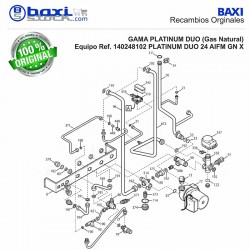 TUBO RETORNO BOMBA PLATINUM DUO 24-33AIFM