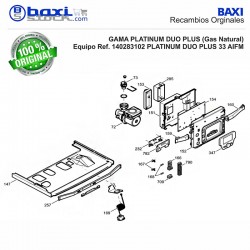 JUNTA TÓRICA DIAMETRO:18x3 PLATINUM COMPACT/POWER HT 50 PLUS