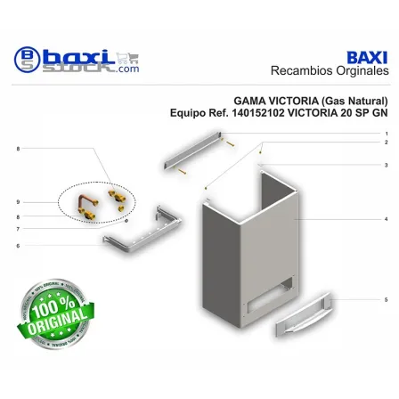 FILTRO DE GAS PLASTICO