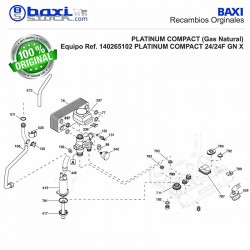 JUNTAS INTERCAMBIADOR PLACAS ALTAIS/DEIMOS/PLATINUM COMP (4u)