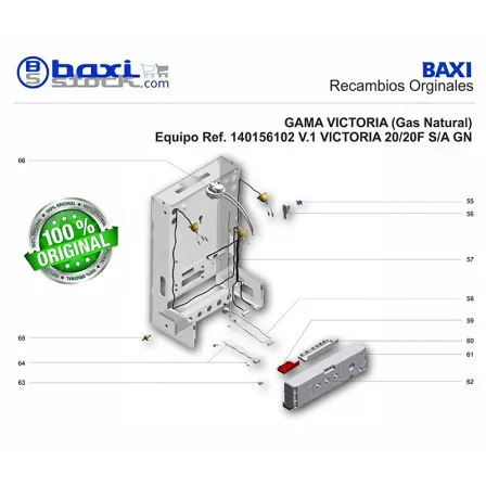 TAPA ALIMENTACION T.A. VICTORIA/R CXF