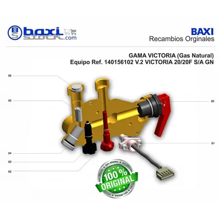 KIT VALVULA SEGURIDAD VICTORIA